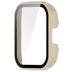For Xiaomi Redmi Watch 3 PC + Tempered Film Integrated Watch Protective Case(Ivory White) - Image 4