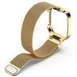 For Xiaomi Redmi Watch 3 / Mi Watch Lite 3 2 in 1 Milan Metal Watch Band with Watch Frame(Gold) - Image 3
