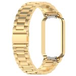 For Redmi Band 2 Three-bead Steel Watch Band(Gold) - Image 2