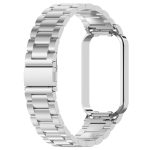 For Redmi Band 2 Three-bead Steel Watch Band(Silver) - Image 2
