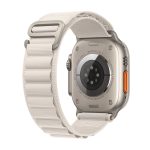 WiWU Nylon Loop Watch Band For Apple Watch Ultra 49mm&Watch Ultra 2 49mm / Series 9&8&7 45mm / SE 3&SE 2&6&SE&5&4 44mm / 3&2&1 42mm(White) - Image 4