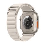 WiWU Nylon Loop Watch Band For Apple Watch Series 9&8&7 41mm / SE 3&SE 2&6&SE&5&4 40mm / 3&2&1 38mm(White) - Image 4