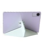 For Xiaomi Redmi Pad SE Clear Acrylic Deformation Leather Tablet Case(Green) - Image 3
