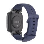 Για Redmi Watch 3 Mijobs Honeycomb Texture TPU Watch Band (Midnight Blue Black) - Image 2
