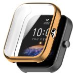 Για Amazfit Bip 3 / Bip 3 Pro Universal Full Coverage TPU Ηλεκτρική προστατευτική θήκη ρολογιού (ροζ χρυσός)