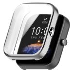 Για Amazfit Bip 3 / Bip 3 Pro Universal Full Coverage TPU Ηλεκτρική προστατευτική θήκη ρολογιού (ασημί)