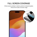 For iPhone 15 Plus Full Glue Screen Tempered Glass Film - Image 2