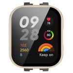 For Xiaomi Mi Watch Lite 3 PC + Tempered Film Integrated Watch Protective Case(Ivory White) - Image 2