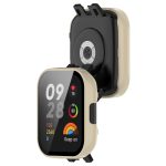 For Xiaomi Mi Watch Lite 3 PC + Tempered Film Integrated Watch Protective Case(Ivory White) - Image 3