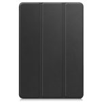 Για Xiaomi Redmi Pad SE Custer Pure Color 3-πτυχής δερμάτινη θήκη tablet (Μαύρη) - Image 2