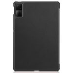Για Xiaomi Redmi Pad SE Custer Pure Color 3-πτυχής δερμάτινη θήκη tablet (Μαύρη) - Image 3