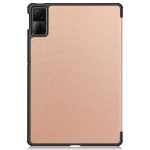 Για δερμάτινη θήκη tablet Xiaomi Redmi Pad SE Custer Pure Color 3-πτυχής θήκη (Rose Gold) - Image 4