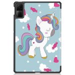 Για Xiaomi Redmi Pad SE Custer Painted 3-fold Holder Smart Leather Case Tablet (Unicorn) - Image 4