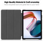 For Xiaomi Redmi Pad SE Custer Painted 3-Fold Holder Smart Leather Tablet Case(Graffiti) - Image 3