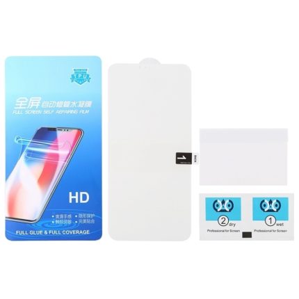 For iPhone 15 Pro Max Full Screen Protector Explosion-proof Hydrogel Film