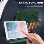 For Xiaomi Redmi Pad SE Embossed Butterfly Pattern Horizontal Flip Leather Tablet Case(Green) - Image 2