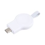 For Apple Watch Series 2W USB-C / Type-C Port Portable Magnetic Charger (White)