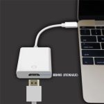 15cm USB-C / Type-C 3.1 Male to HDMI Female Adapter Cable - Image 5
