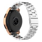 Για Huawei GT2/GT/Samsung Galaxy Watch 46mm R800/Samsung Gear S3 22mm 3-Beads Band λουράκι από ανοξείδωτο ατσάλι (ασημί) - Image 2
