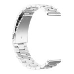 Για Huawei GT2/GT/Samsung Galaxy Watch 46mm R800/Samsung Gear S3 22mm 3-Beads Band λουράκι από ανοξείδωτο ατσάλι (ασημί) - Image 3