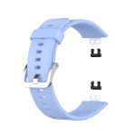 For Huawei Watch Fit TIA-B09 Silicone Watch Band(chrysanthemum blue) - Image 3
