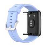 For Huawei Watch Fit TIA-B09 Silicone Watch Band(chrysanthemum blue) - Image 2