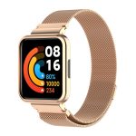 For Xiaomi Redmi Watch 2 Lite 2 in 1 Milano Metal Watch Band with Watch Frame(Rose Gold) - Image 2