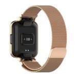 For Xiaomi Redmi Watch 2 Lite 2 in 1 Milano Metal Watch Band with Watch Frame(Rose Gold) - Image 3