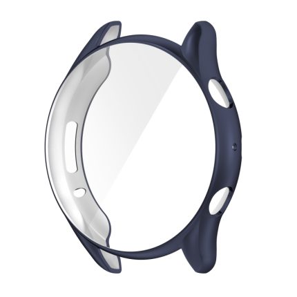 For Amazfit GTR 3 Pro Shockproof TPU Plating Watch Case(Blue)