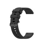 Για Xiaomi MI Watch S1 Pro 22mm Solid Color Soft Silicone Band (Μαύρο) - Image 2