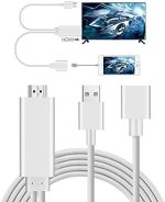 Aluminum alloy HDMI Cables Adapter Supports Phone and Android Phones to TV/Projector/Monitor(silvery) - Image 2