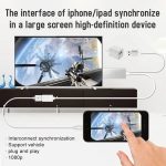 Aluminum alloy HDMI Cables Adapter Supports Phone and Android Phones to TV/Projector/Monitor(silvery) - Image 4