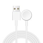 1m USB Magnetic Fast Charger Charging Cable for Watch Apple Series Ultra/8/7/6/SE/SE2/5/4/3/2(White) - Image 3