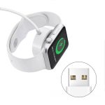 1m USB Magnetic Fast Charger Charging Cable for Watch Apple Series Ultra/8/7/6/SE/SE2/5/4/3/2(White) - Image 5