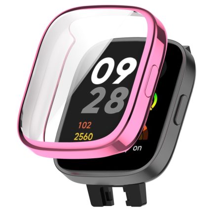 Για το Redmi Watch 3 Lite TPU προστατευτική θήκη ρολογιού (ροζ)