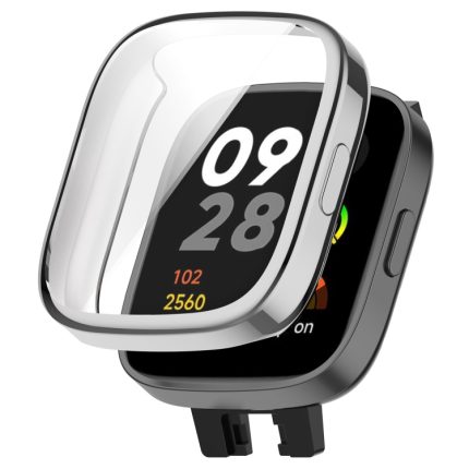 Για το Redmi Watch 3 Lite TPU προστατευτική θήκη ρολογιού (ασημί)