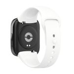 For Redmi Watch 3 Lite Sports Solid Color Silicone Replacement Watch Band(White) - Image 2