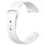 For Redmi Watch 3 Lite Sports Solid Color Silicone Replacement Watch Band(White) - Image 4