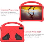 For Xiaomi Redmi Pad SE 11 EVA Shockproof Tablet Case with Holder(Red)