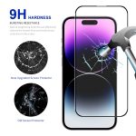 For iPhone 15 Pro Max ENKAY Full Glue High Aluminum-silicon Tempered Glass Film - Image 3