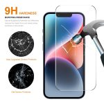 For iPhone 15 ENKAY 0.26mm 9H 2.5D High Aluminum-silicon Tempered Glass Film - Image 3