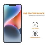For iPhone 15 ENKAY 0.26mm 9H 2.5D High Aluminum-silicon Tempered Glass Film - Image 4