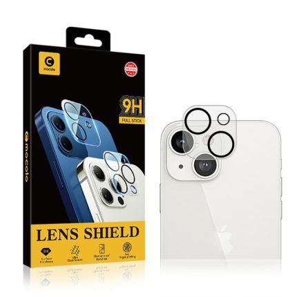For iPhone 15 / 15 Plus mocolo 3D 9H Camera Lens Tempered Glass Protector