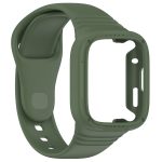 For Redmi Watch 3 Integrated Fully Enclosed Silicone Watch Band(Dark Green) - Image 2