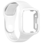 For Redmi Watch 3 Integrated Fully Enclosed Silicone Watch Band(White) - Image 2