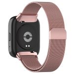 For Redmi Watch 3 Active Milan Magnetic Steel Mesh Watch Band(Pink) - Image 2