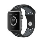 Για Apple Watch Series 9&8&7 41mm / SE 3&SE 2&6&SE&5&4 40mm / 3&2&1 38mm Μοντέρνο κλασικό λουράκι σιλικόνης (Μαύρο γκρι) - Image 5
