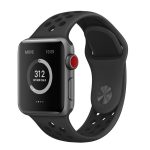 Για Apple Watch Series 9&8&7 41mm / SE 3&SE 2&6&SE&5&4 40mm / 3&2&1 38mm μοντέρνο κλασικό λουράκι σιλικόνης (Μαύρο) - Image 6