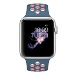 Για Apple Watch Series 7 41mm / 6 & SE & 5 & 4 40mm / 3 & 2 & 1 38mm μοντέρνο  κλασικό λουράκι  σιλικόνης (Μπλε πούδρα) - Image 6