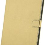 Clip Flip Cover Δερματίνης Χρυσό (Universal 10,1-10.5")